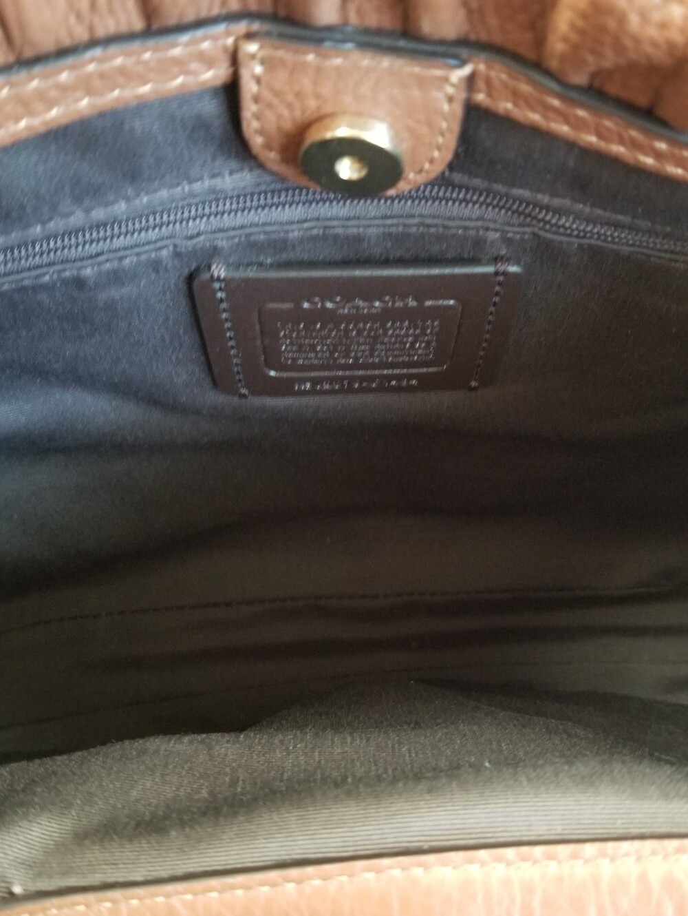 Coach Maya Leather Shoulder Bag C1454 - Picture 8 of 15